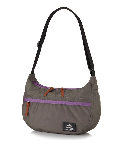 ショルダーバッグ サッチェルS SATCHEL S グレー/パープル メンズ レディース