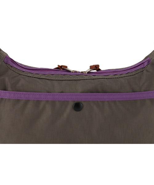 ショルダーバッグ サッチェルS SATCHEL S グレー/パープル メンズ レディース