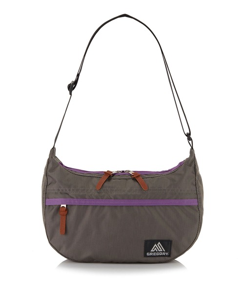 ショルダーバッグ サッチェルS SATCHEL S グレー/パープル メンズ レディース