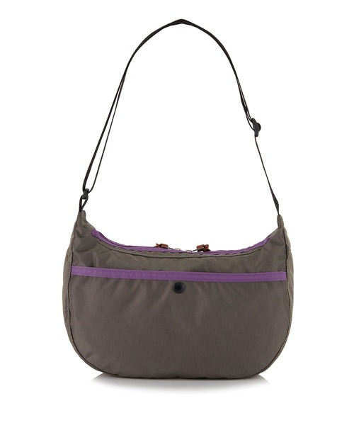 ショルダーバッグ サッチェルS SATCHEL S グレー/パープル メンズ レディース