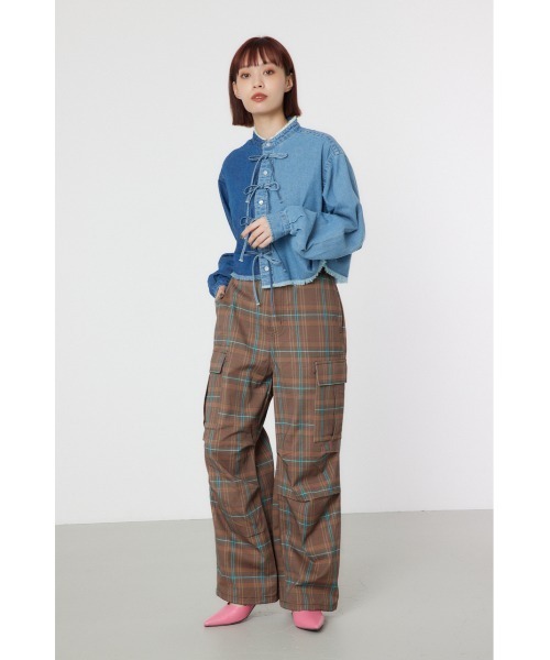 RODEO CROWNS WIDE BOWL カーゴパンツ チェックカーゴパンツ RODEO CROWNS WIDE BOWL カーゴパンツ チェックカーゴパンツ