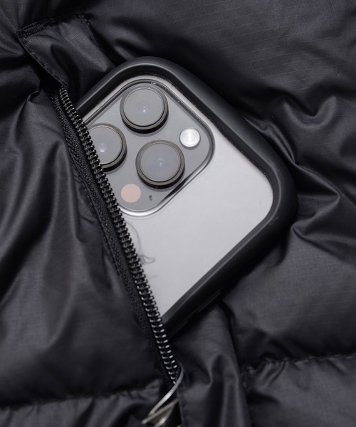 ノースフェイス スマホショルダー ダウンジャケット ダウン メンズ レディースの画像