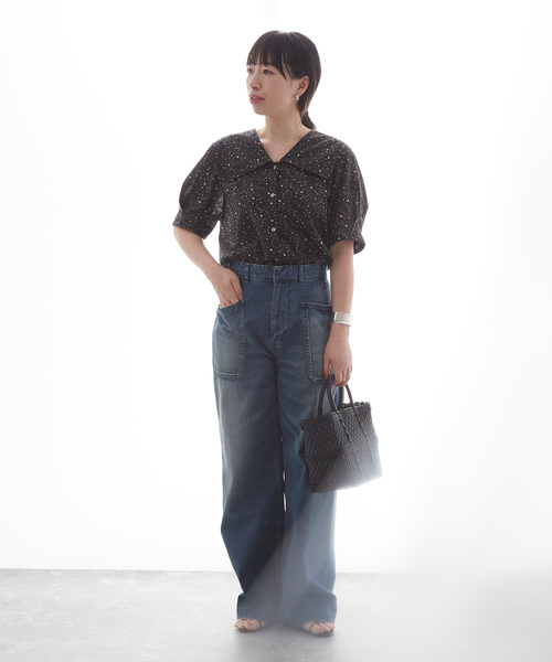JOURNAL STANDARD L’essage◆半袖シャツ/S/--/BRW/20-050-380-0013 JOURNAL STANDARD L'essage Short Sleeve Shirt S BRW 20-050
