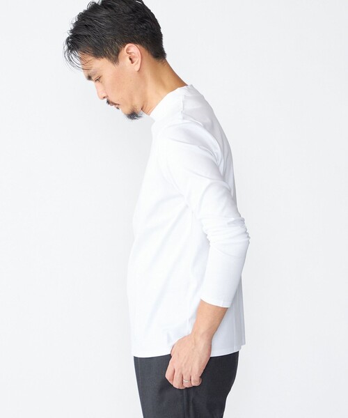 SHIPS（シップス） tシャツ SHIPS: ALBINI モックネック ロング