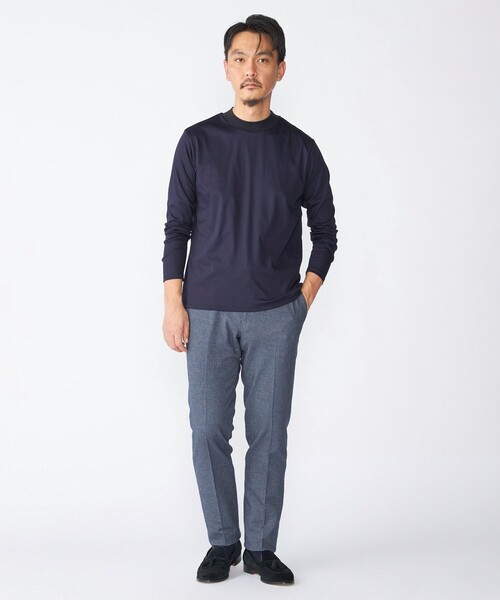 SHIPS（シップス） tシャツ SHIPS: ALBINI モックネック ロング