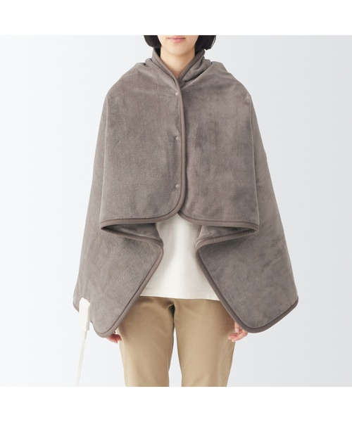 無印良品（MUJI） 羽織れる電気ブランケット : ZOZOTOWN Yahoo!店