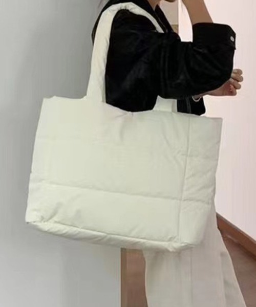 deux amour ショルダーバッグ バッグ ふかふかキルティングトート