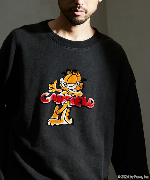 半額以下で買えるクーポン特集 FREAK'S STORE トレーナー スウェット Garfield/ガーフィールド トップス