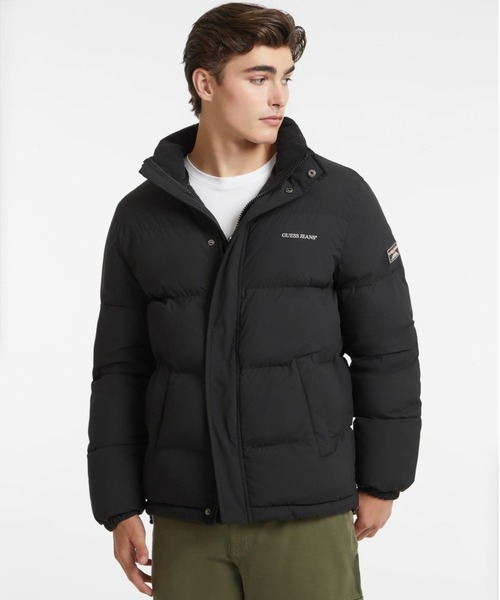 ダウンジャケット ダウン GUESS JEANS Reg Lenght Puffer Jacket