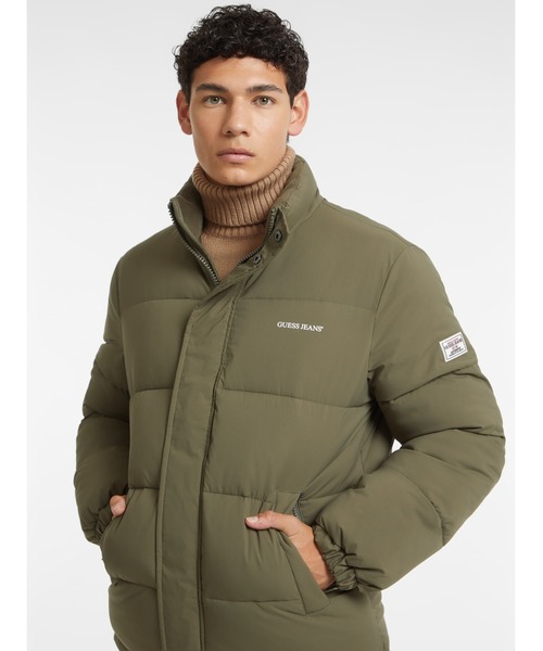 ダウンジャケット ダウン GUESS JEANS Reg Lenght Puffer Jacket