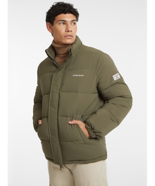 ダウンジャケット ダウン GUESS JEANS Reg Lenght Puffer Jacket