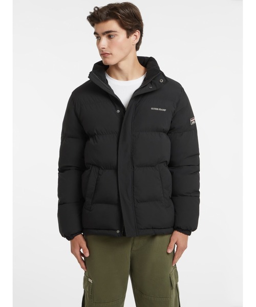 ダウンジャケット ダウン GUESS JEANS Reg Lenght Puffer Jacket