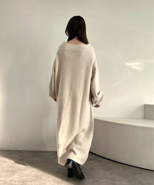 mic by Olu. ワンピース 3wayボートネックニットワンピース レディース  