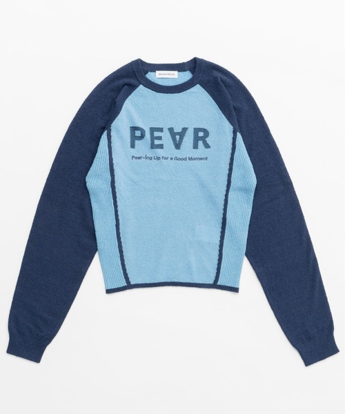 MAISON SPECIAL ニット セーター PEAR Logo Knit Tops/PEAR