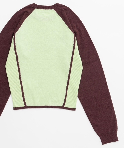 MAISON SPECIAL ニット セーター PEAR Logo Knit Tops/PEAR