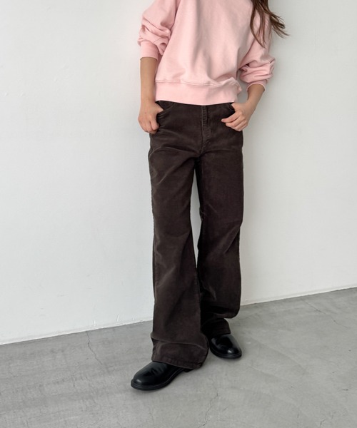 CANAL JEAN（キャナルジーン） パンツ El mar コーデュロイストレート