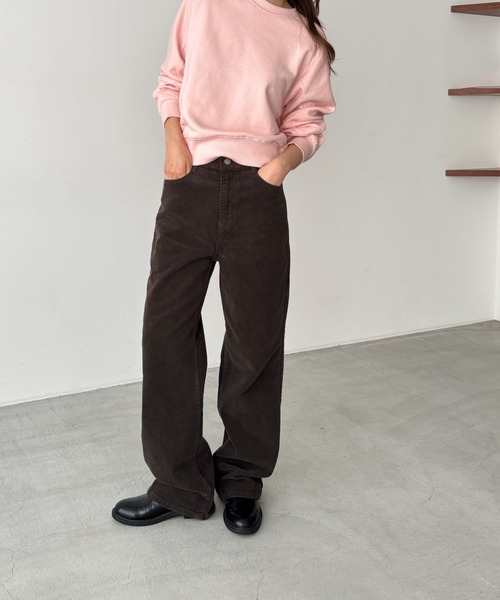 CANAL JEAN（キャナルジーン） パンツ El mar コーデュロイストレート