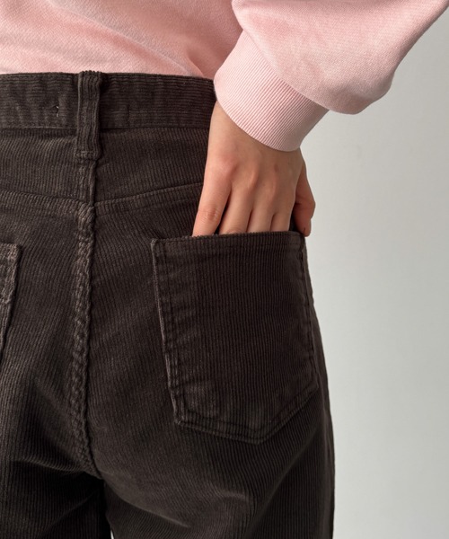 CANAL JEAN（キャナルジーン） パンツ El mar コーデュロイストレート