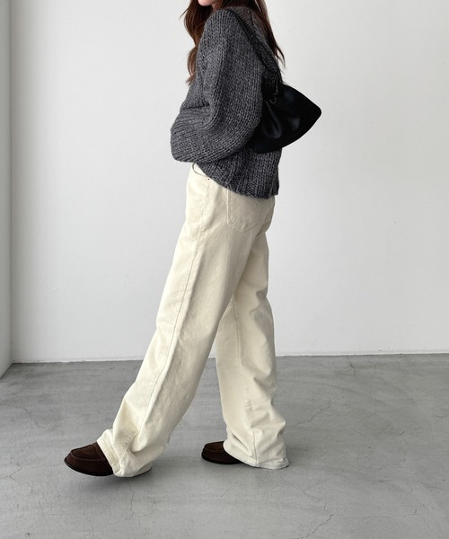 CANAL JEAN（キャナルジーン） パンツ El mar コーデュロイストレート