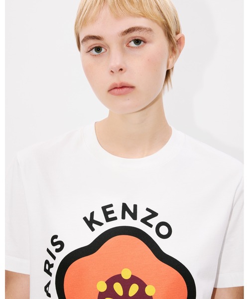 tシャツ 'KENZO Pop' ルーズ Tシャツ レディース KENZO tシャツ 'KENZO Pop' ルーズ コットン Tシャツ レディース
