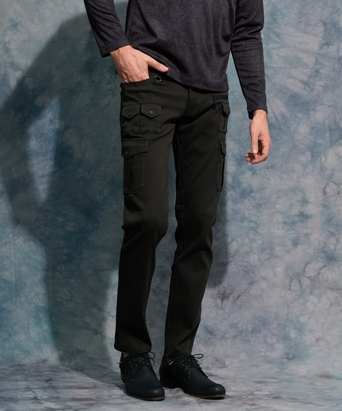 HIDEAWAYS NICOLE（ハイダウェイ ニコル） カーゴパンツ ガム