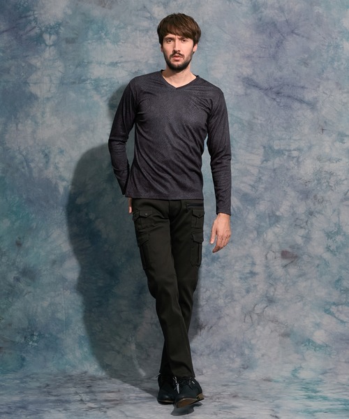 HIDEAWAYS NICOLE（ハイダウェイ ニコル） カーゴパンツ ガム