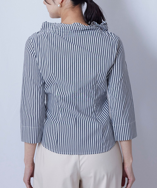 NARACAMICIE 「NARACAMICIE」 7分袖ブラウス L ブルー