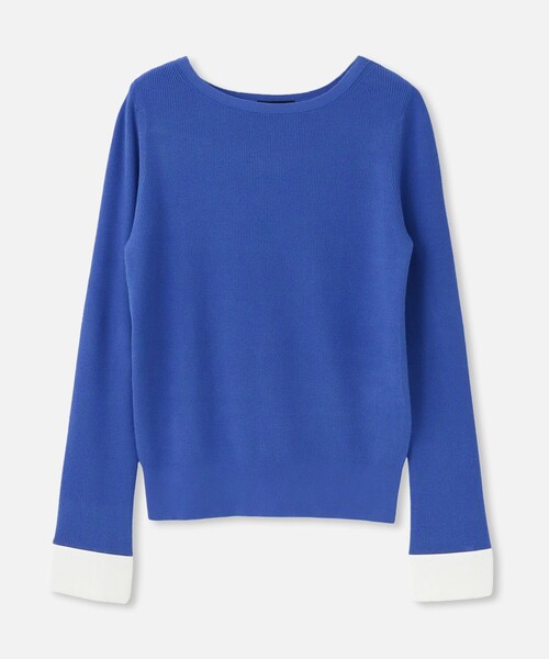 allureville（アルアバイル） ニット セーター ダブルカフスコンビプル