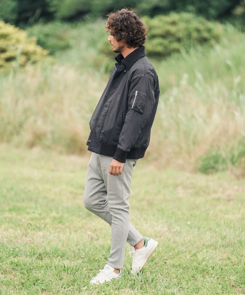 「CAMBIO」 ブルゾン L オリーブ メンズ_画像6