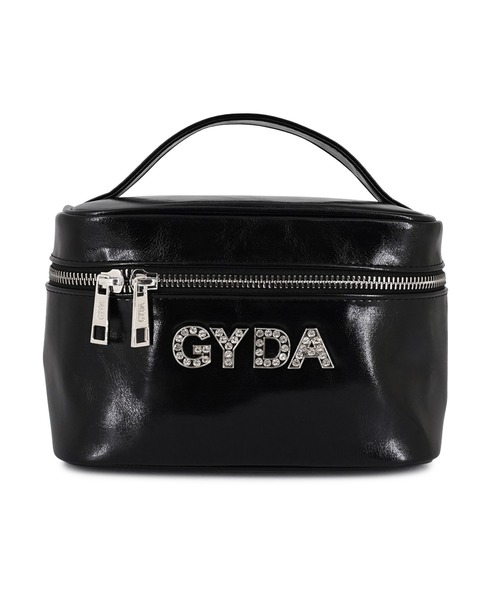 GYDA（ジェイダ） ポーチ バニティポーチ GY-P293 ラインストーンロゴ