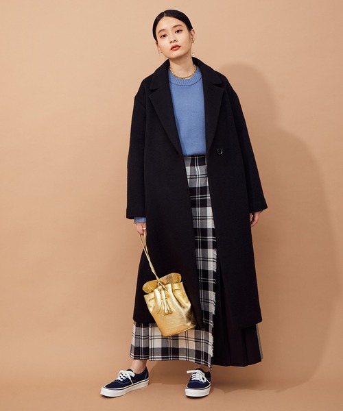 ADAM ET ROPE'（アダムエロペ） チェスターコート 38 ブラウン系その他