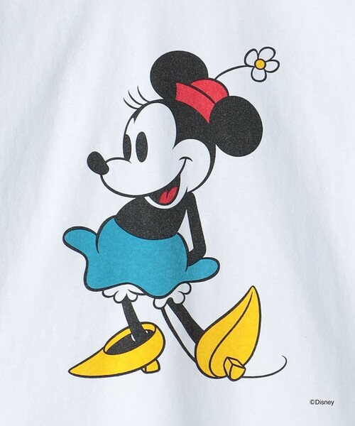 tシャツ 「別注」「TOWNCRAFT」Disney リンガープリント Tシャツ レディース TOWNCRAFT tシャツ 「別注」「TOWNCRAFT」Disney リンガー