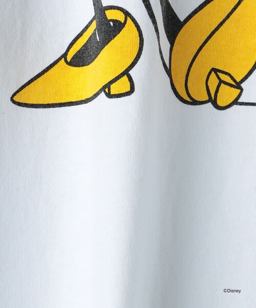 tシャツ 「別注」「TOWNCRAFT」Disney リンガープリント Tシャツ レディース TOWNCRAFT tシャツ 「別注」「TOWNCRAFT」Disney リンガー