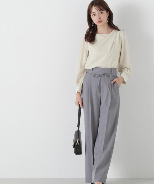 PROPORTION BODY DRESSING パンツ セットアップタックパンツ