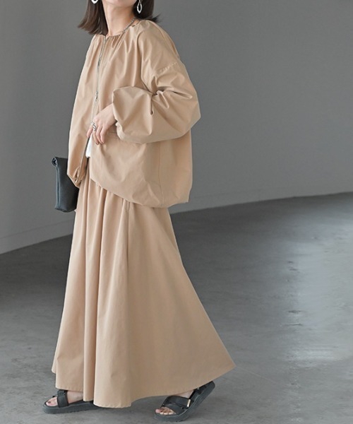 HUG.U（ハグユー） ブルゾン アウター 軽量バルーンブルゾン