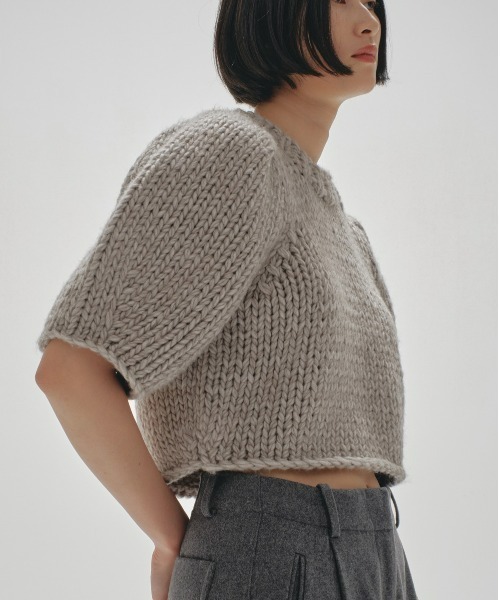 TODAYFUL半袖ニット TODAYFUL 「TODAYFUL」 半袖ニット FREE グリーン レディース
