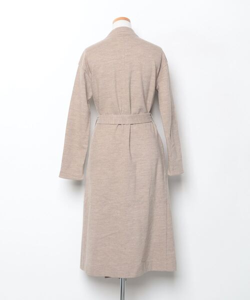 「Drawing Numbers」 ノーカラーコート 38 ベージュ レディース_画像2