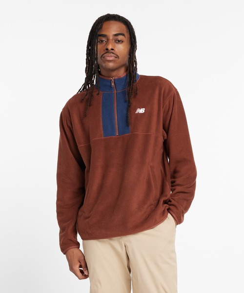 New Balance（ニューバランス） ブルゾン - ブラウン メンズ