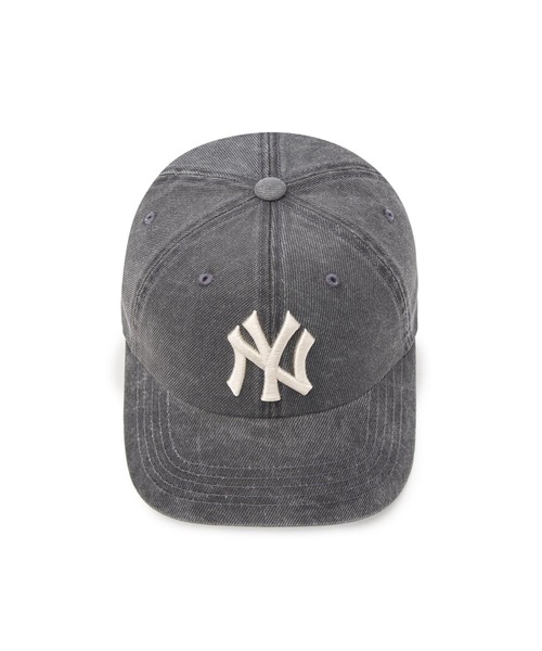 【韓国MLB Korea】Hフィットピグメントアンストラクチャー MLB キャップ 帽子 「日本未入荷」MLB KOREA Hフィット