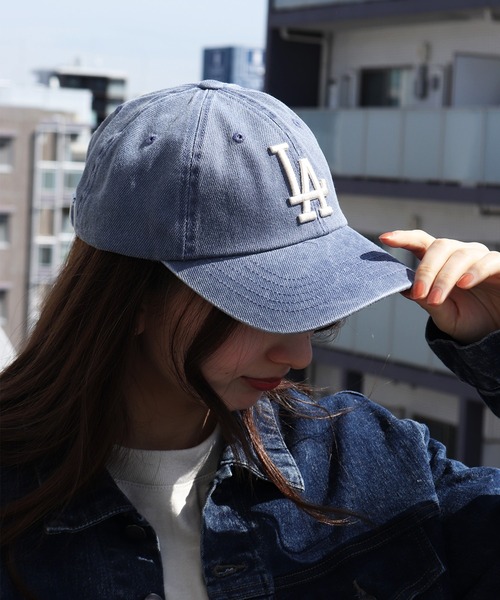 【韓国MLB Korea】W FIT ピグメントアンストラクチャーキャップ MLB キャップ 帽子 「日本未入荷」MLB KOREA Wフィット