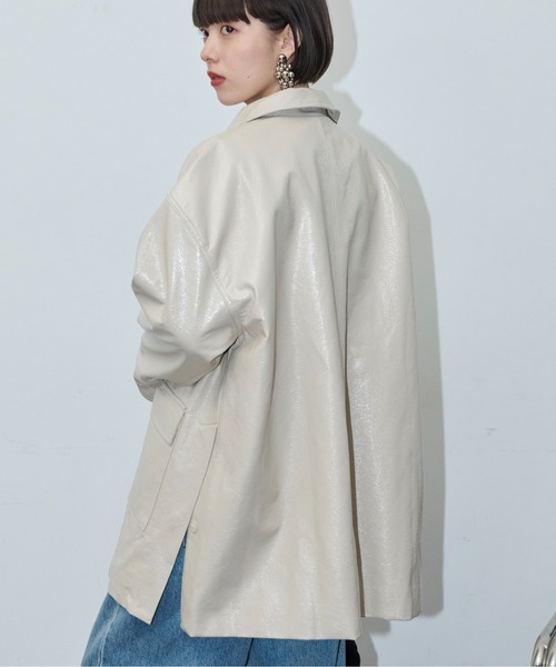 「THE YOn」 コート FREE ブラック レディース_画像4