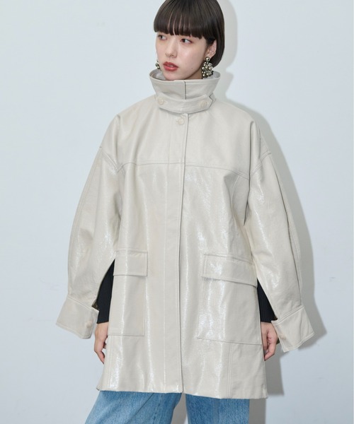 「THE YOn」 コート FREE ブラック レディース_画像7