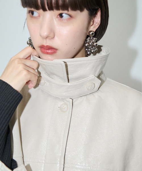 「THE YOn」 コート FREE ブラック レディース_画像8