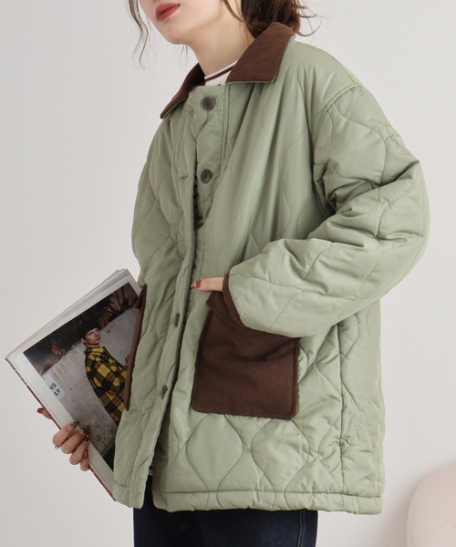 「mitis」 ジャケット M アイボリー レディース_画像5