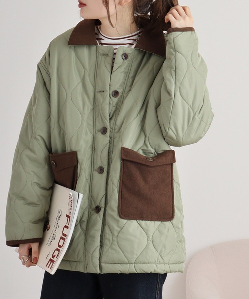 「mitis」 ジャケット M アイボリー レディース_画像6