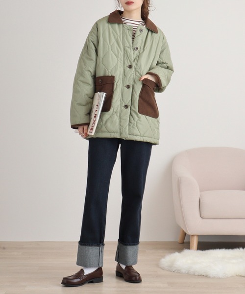 「mitis」 ジャケット M アイボリー レディース_画像8