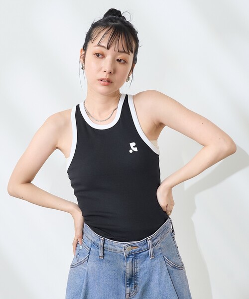 タンクトップ ノースリーブ Rest＆Recreation/レスト＆レクリエーション RACER TANK TOP/レーサータンクトップ レディース | FREAK'S STORE | 02