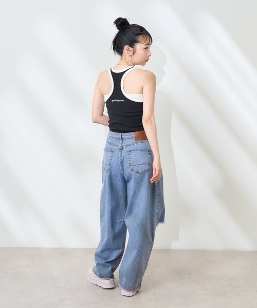 タンクトップ ノースリーブ Rest＆Recreation/レスト＆レクリエーション RACER TANK TOP/レーサータンクトップ レディース | FREAK'S STORE | 06
