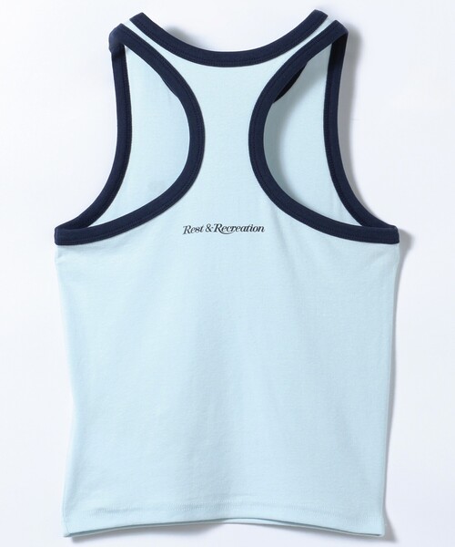 タンクトップ ノースリーブ 「Rest＆Recreation/レストアンドレクリエーション」 RACER タンクトップ レディース FREAK'S STORE タンクトップ ノースリーブ Rest＆Recreation