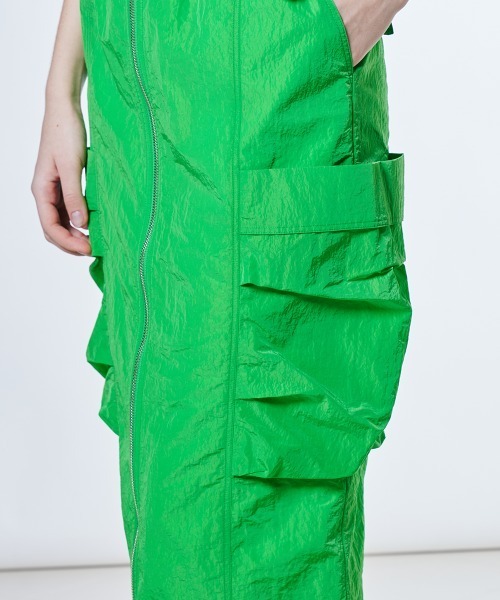 ダブルスタンダードクロージング　タフタスカート DOUBLE STANDARD CLOTHING】タフタティアードスカート - Carry